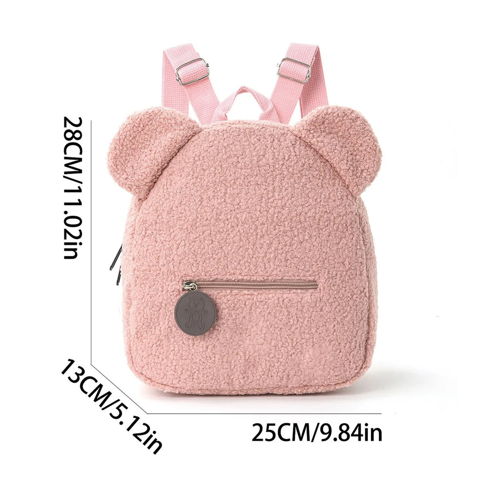 Plush backpack