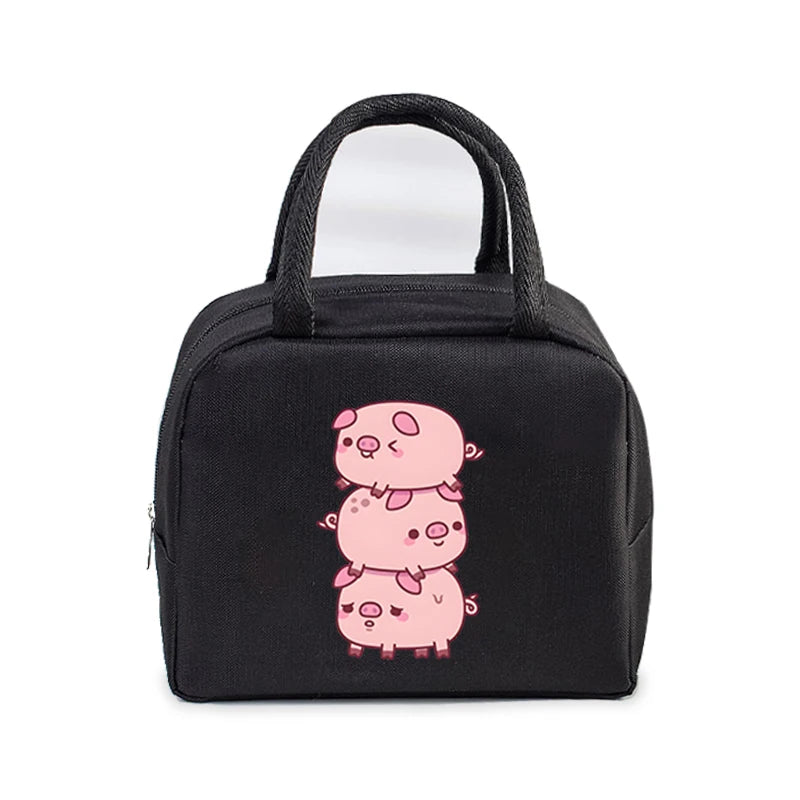 Sac à Lunch - Cartoon Noir