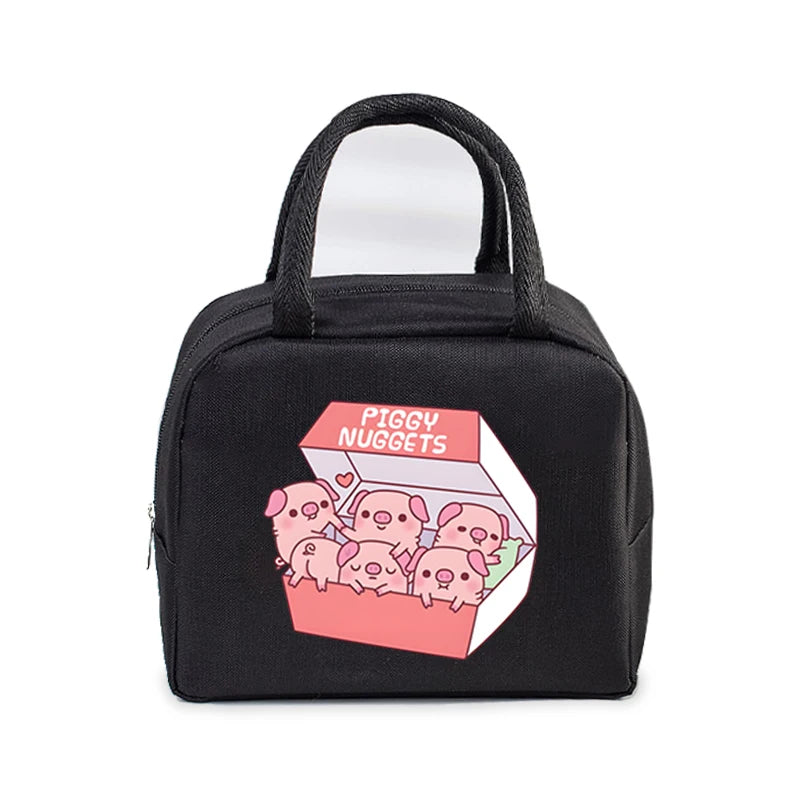 Sac à Lunch - Cartoon Noir