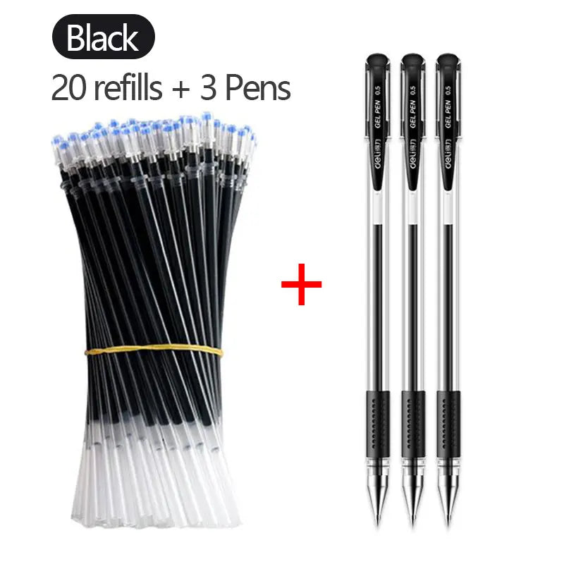 Set de stylos gel avec recharges