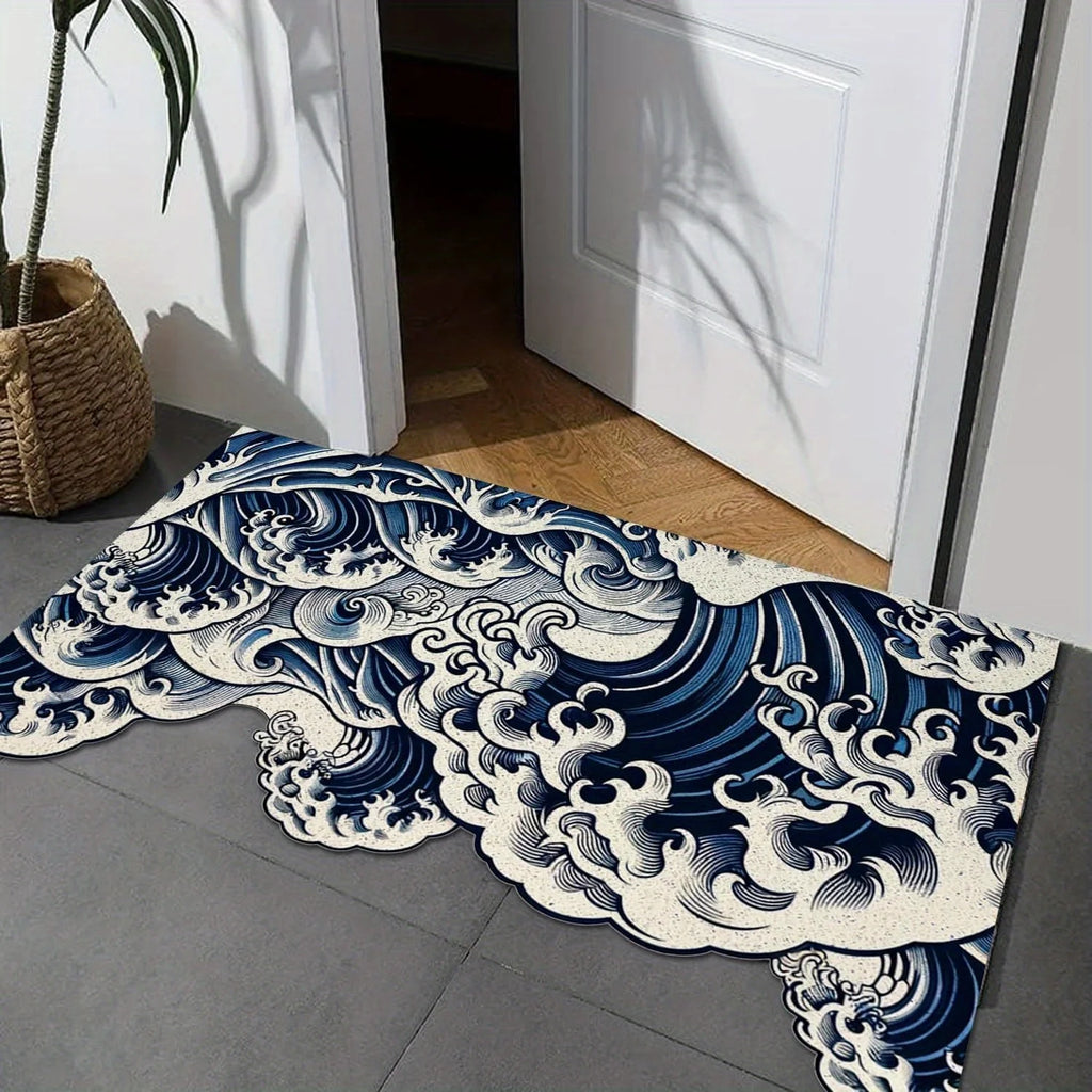 Tapis Vagues Artistiques