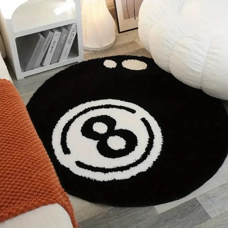 Tapis Rond Boule de Billard