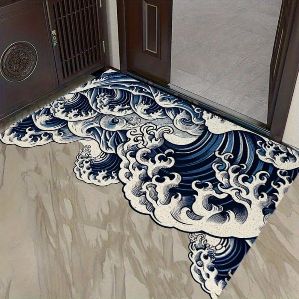 Tapis Vagues Artistiques