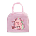 Lunch Bag - Cartoon Pink