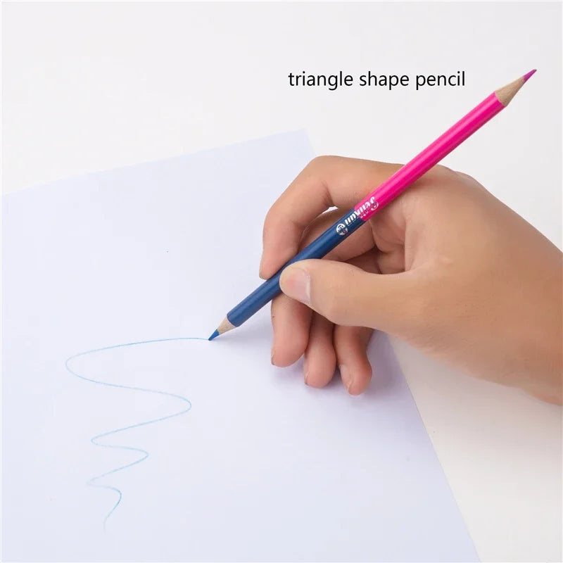 Crayons Double Pointe 24 Couleurs