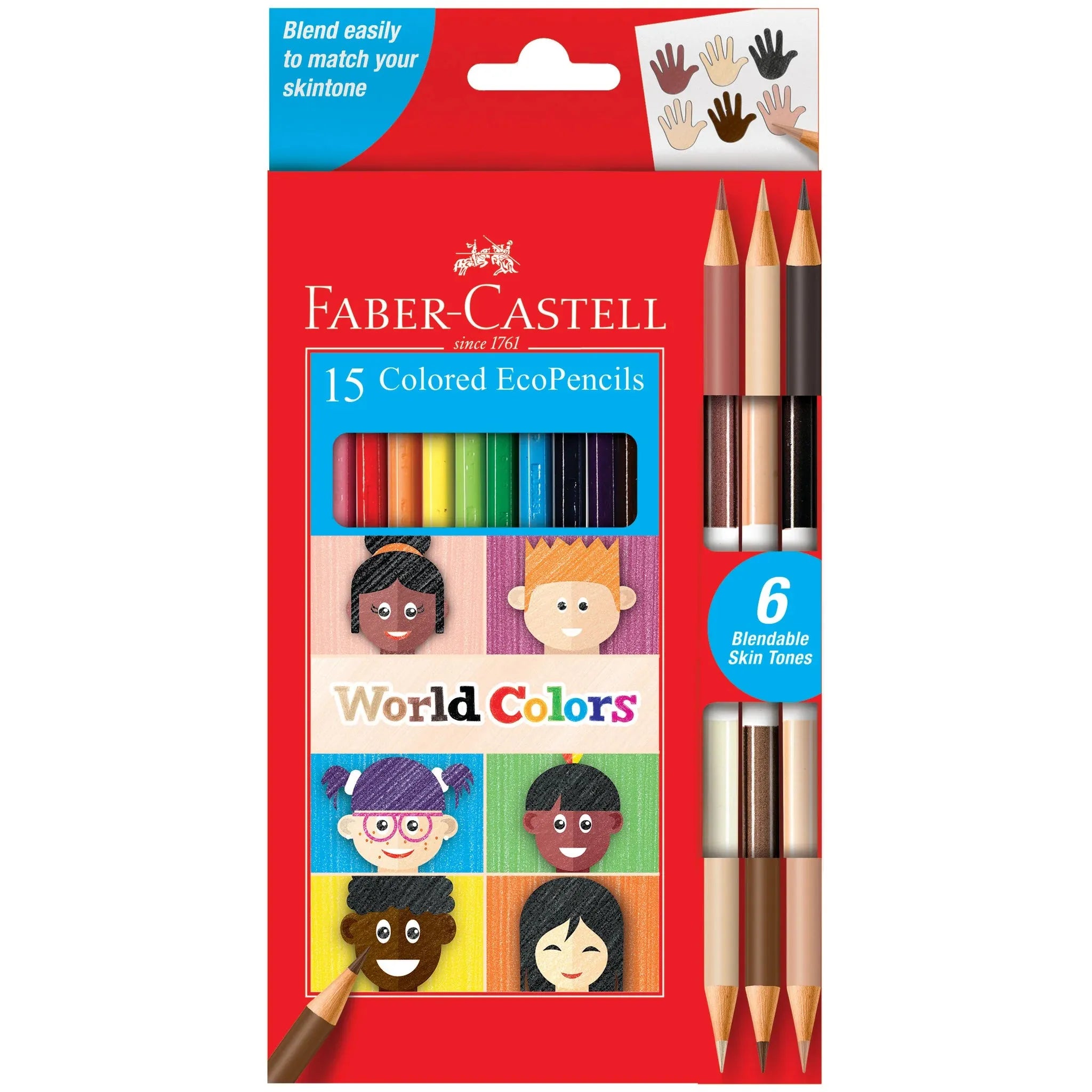 Crayons de Couleurs World Colors
